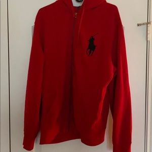 Polo Big Horse logo Sweatshirt/hoodie 100% real!
